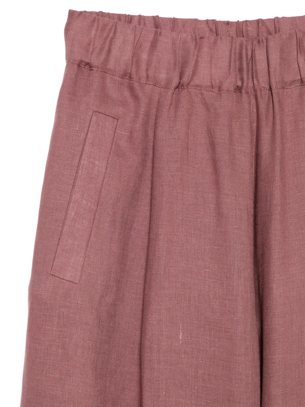 Semicouture Broek met elastische taille Roze