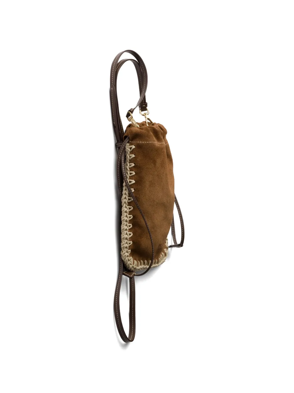  Prada étui Pour Smartphone En Daim - Marron 