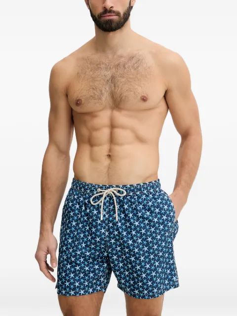 MC2 Saint Barth starfish-print drawstring swim shorts