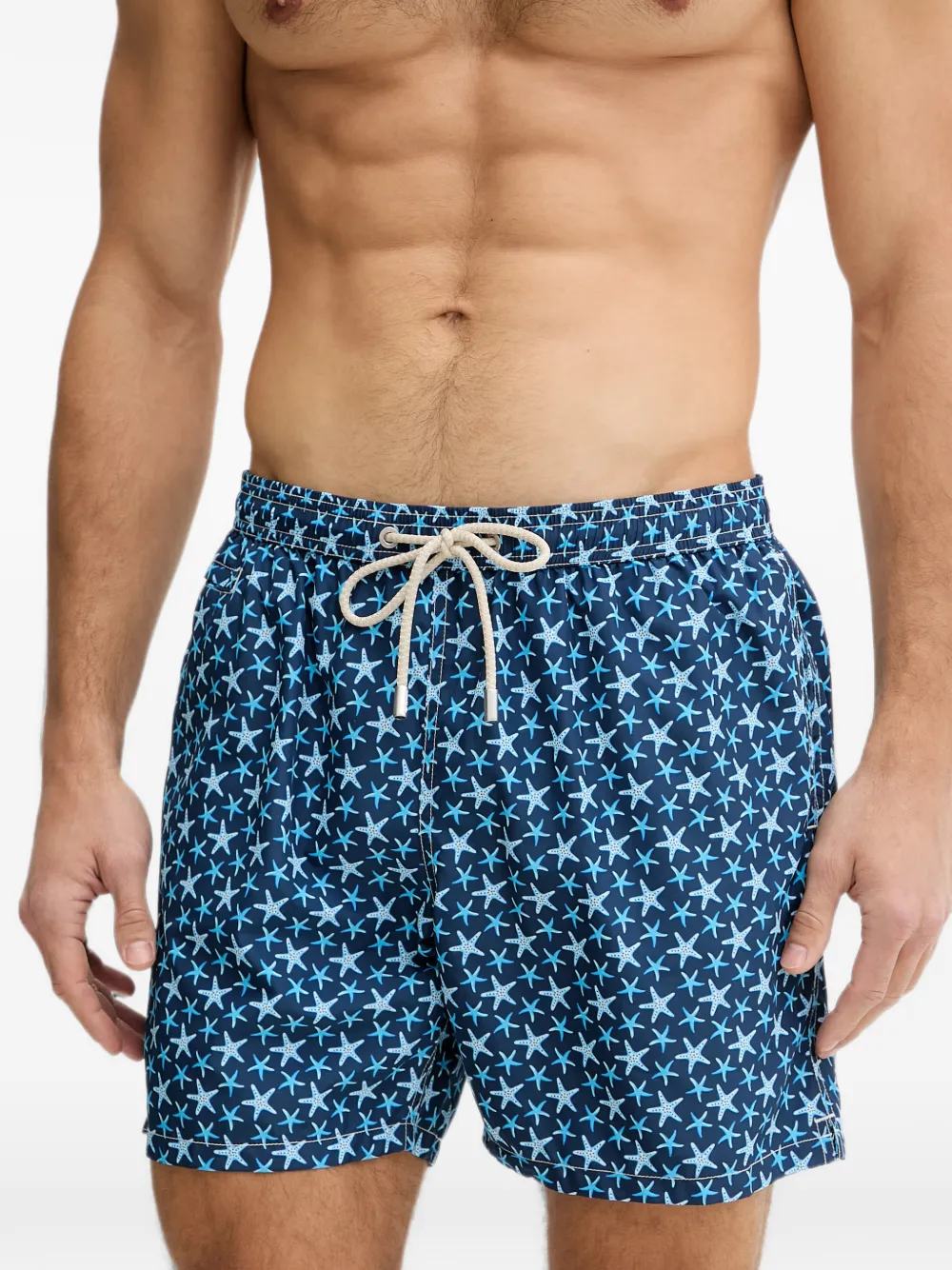 MC2 Saint Barth Zwembroek met trekkoord Blauw