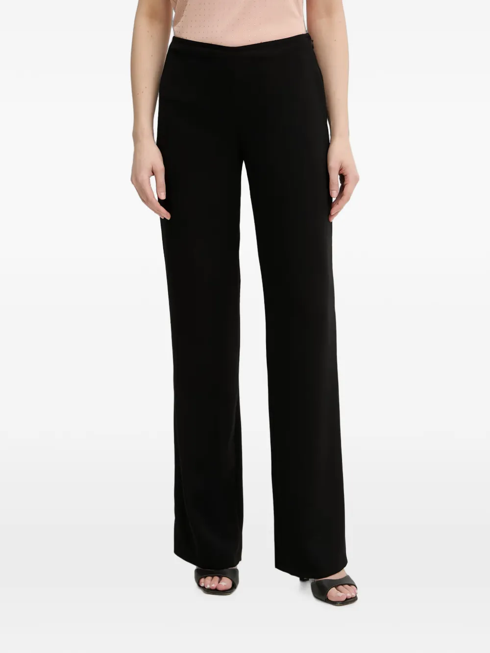 LUISA SPAGNOLI straight-leg trousers - Nero