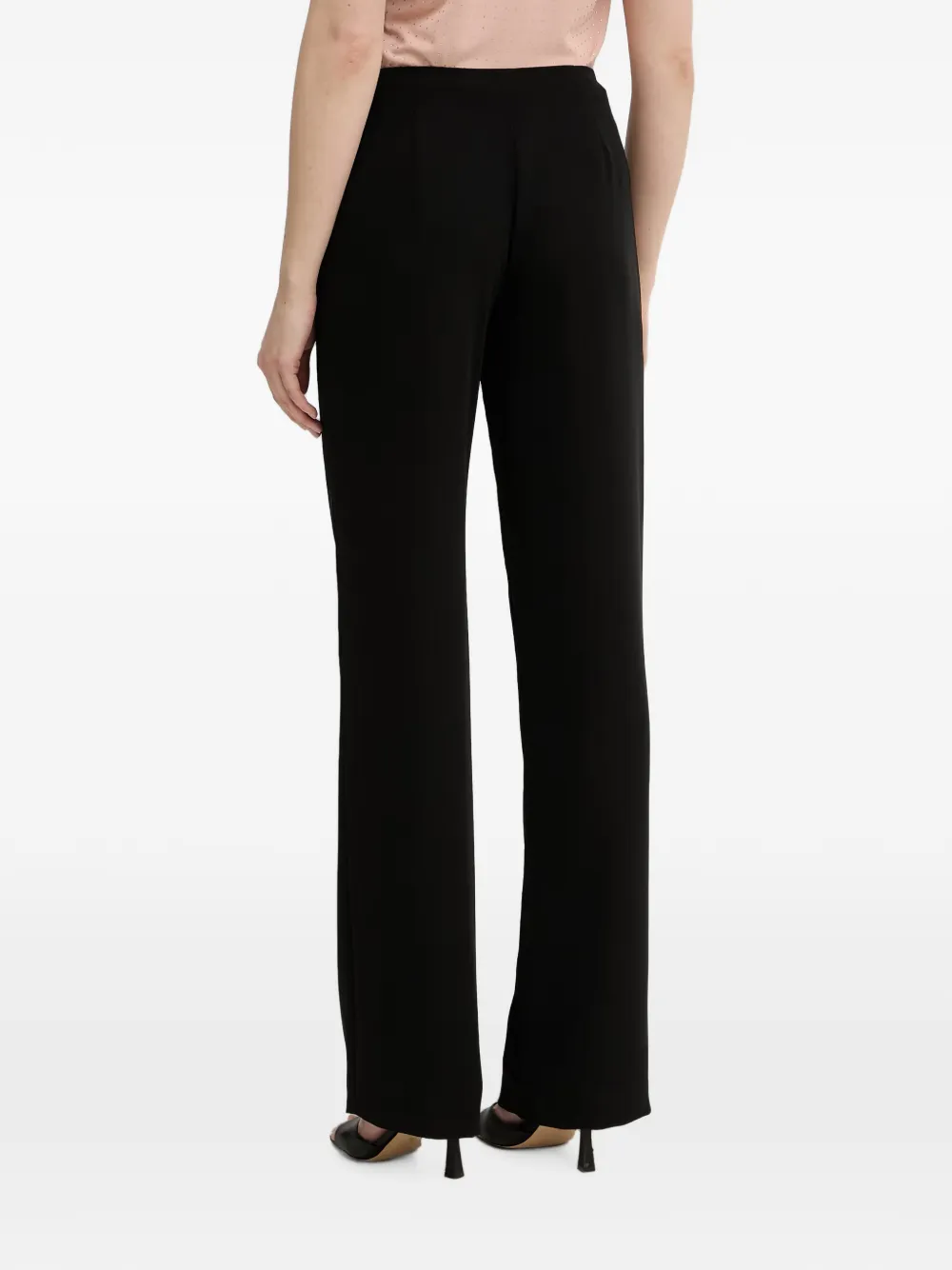 LUISA SPAGNOLI Straight broek Zwart