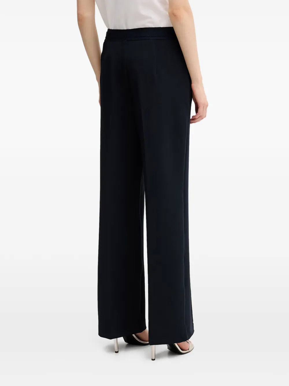 Marc Aurel Straight plooibroek Blauw