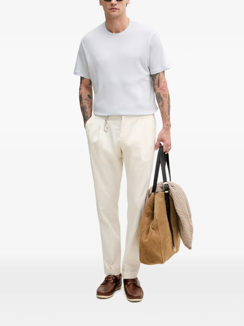 Paul & Shark X-Soft T-shirt met ronde hals en korte mouwen Grijs