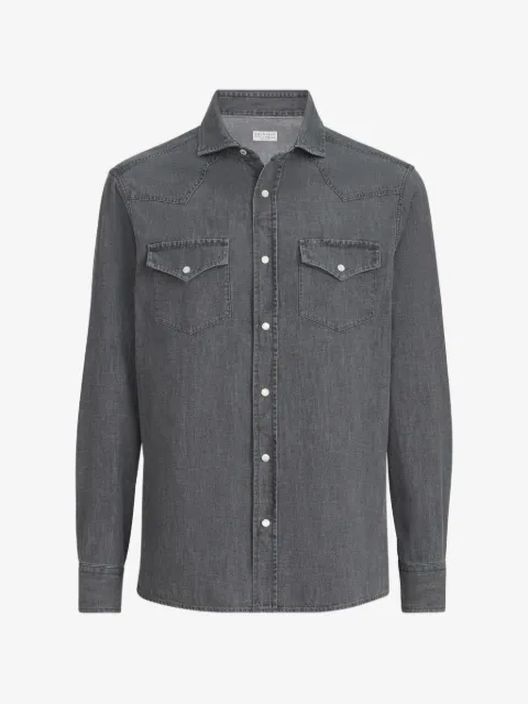 Brunello Cucinelli lightweight denim shirt