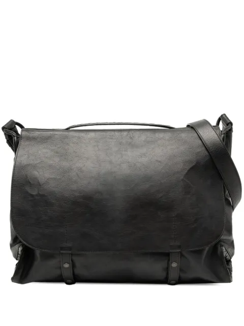 Bottega Veneta Pre-Owned 2012-2025 Nappa Intrecciato Trimmed Messenger Bag satchel