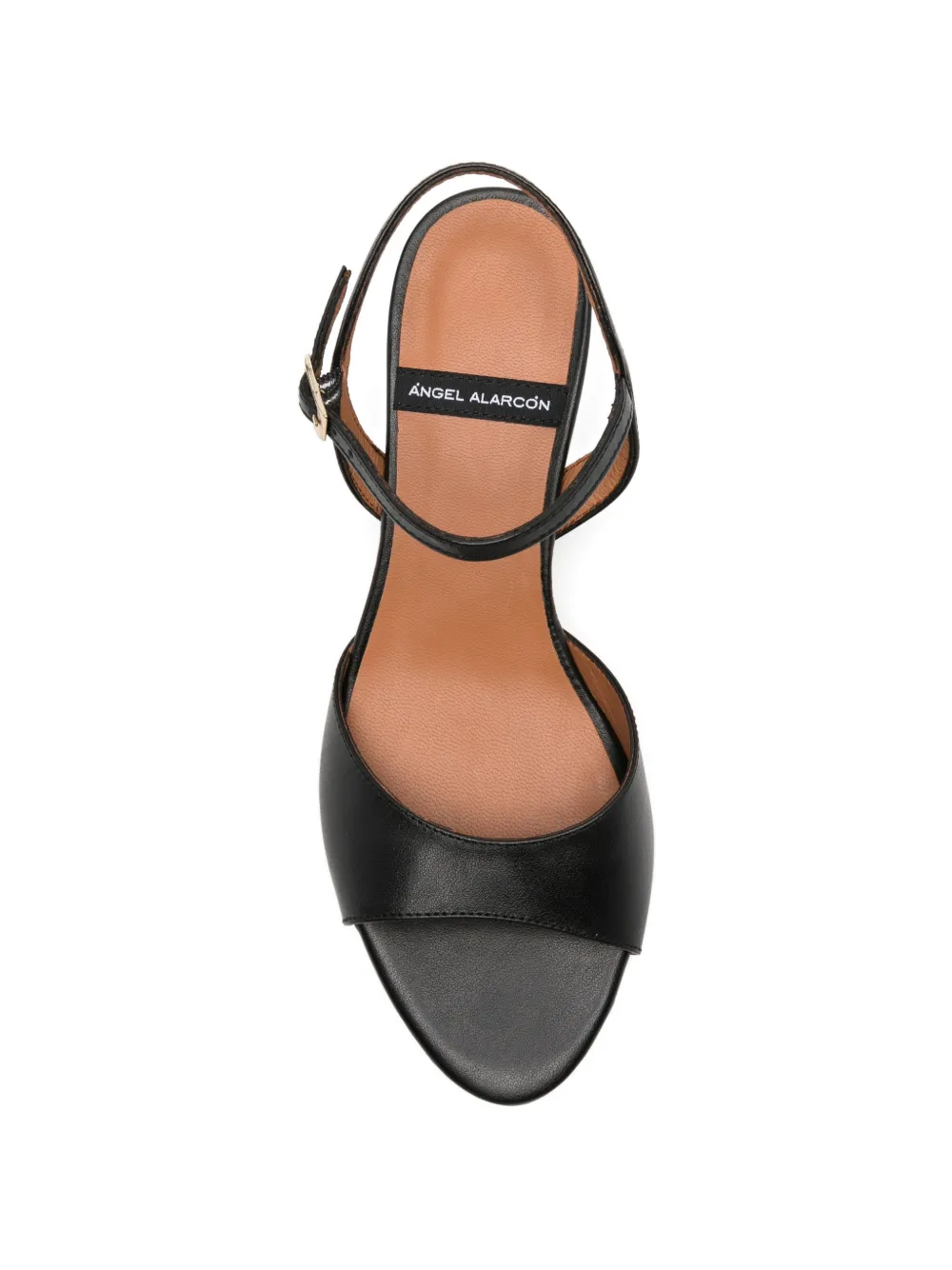 ANGEL ALARCON Elvira sandalen Zwart