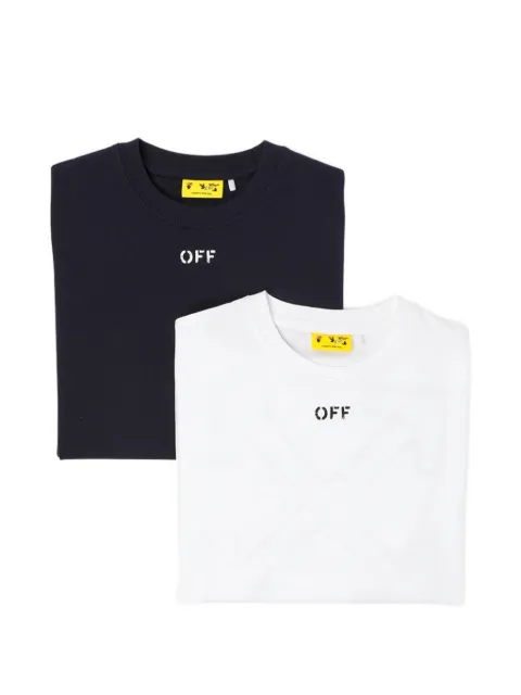 Off-White Kids Off Stamp T-shirt (set of two)