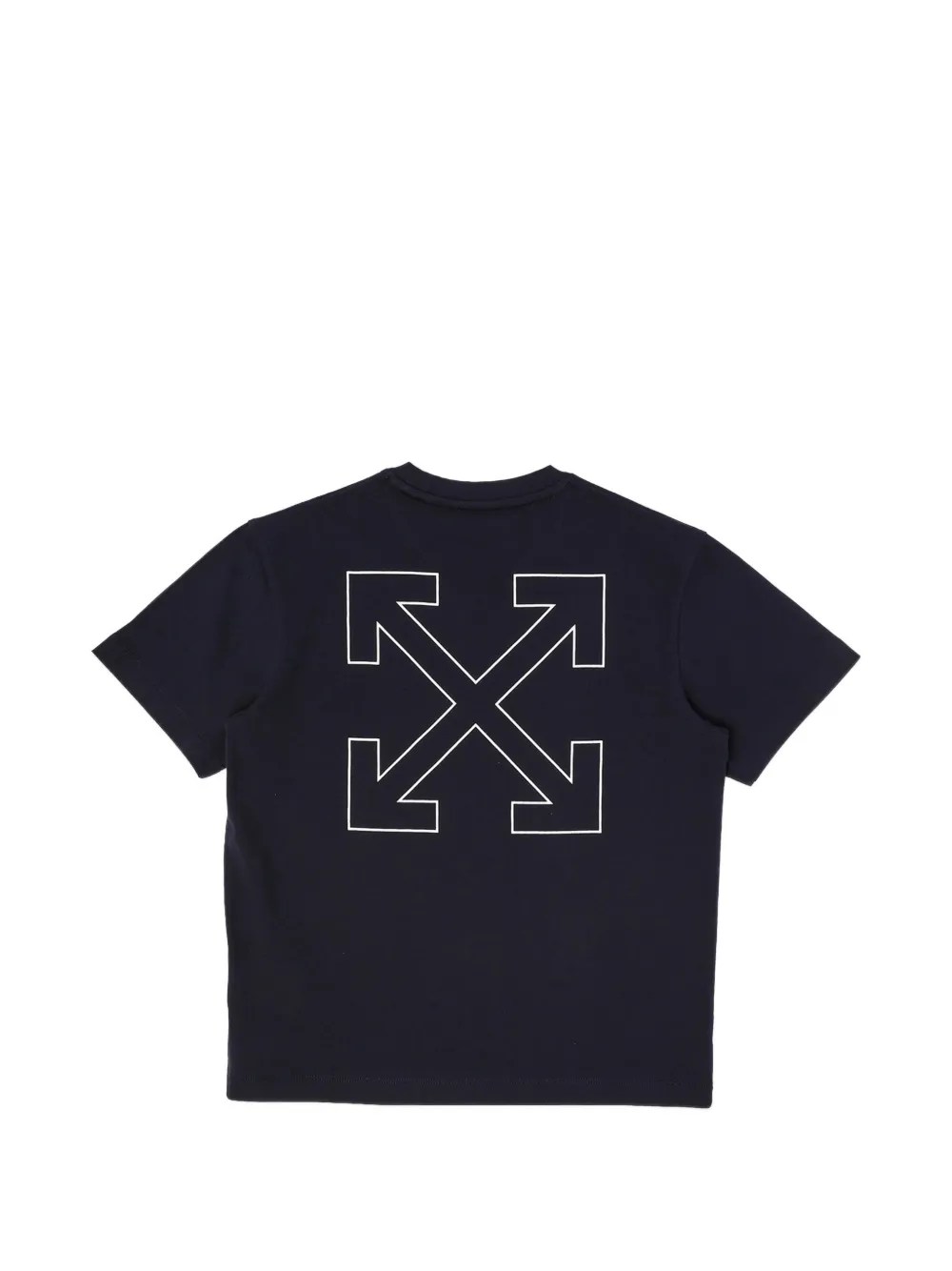 Off-White Kids Off Stamp T-shirt (set van twee) Zwart