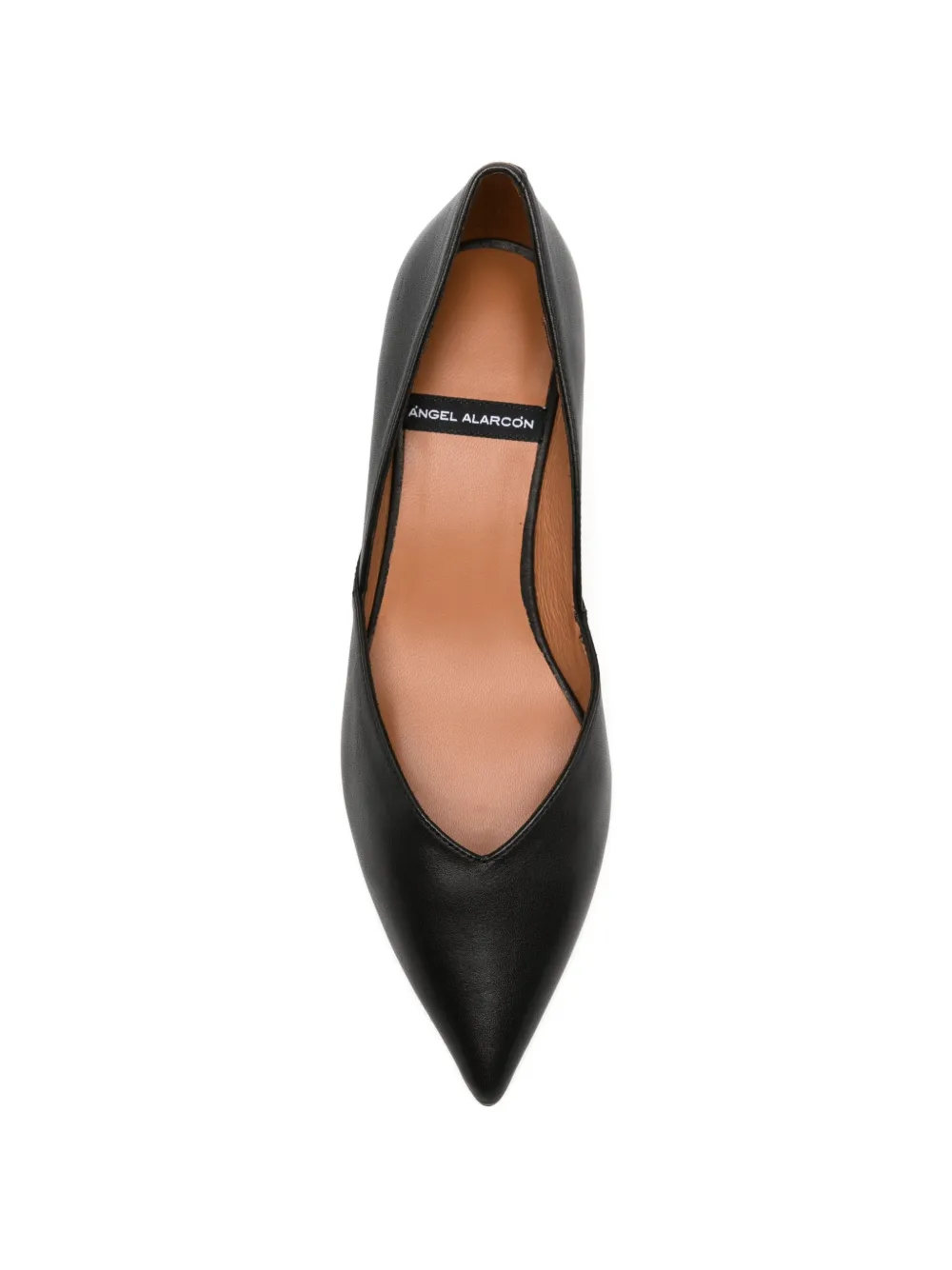 ANGEL ALARCON Brizia pumps met puntige neus Zwart