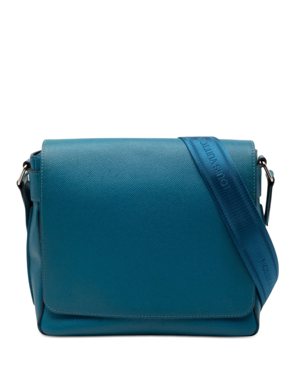 Louis Vuitton Pre-Owned 2015 Taiga Roman PM crossbody bag - Blu