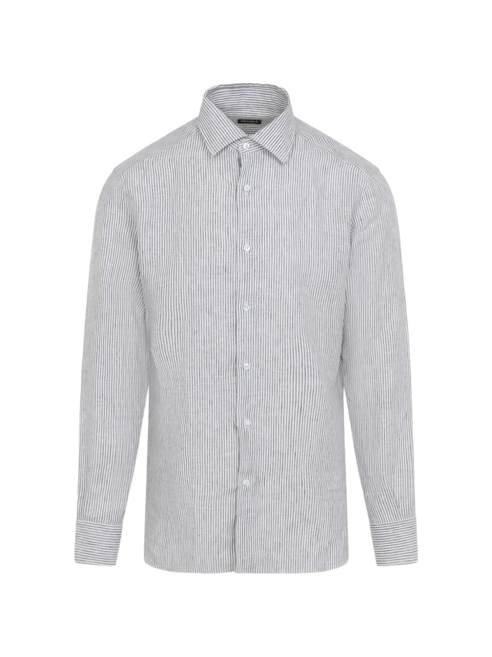 Zegna striped shirt - Bianco