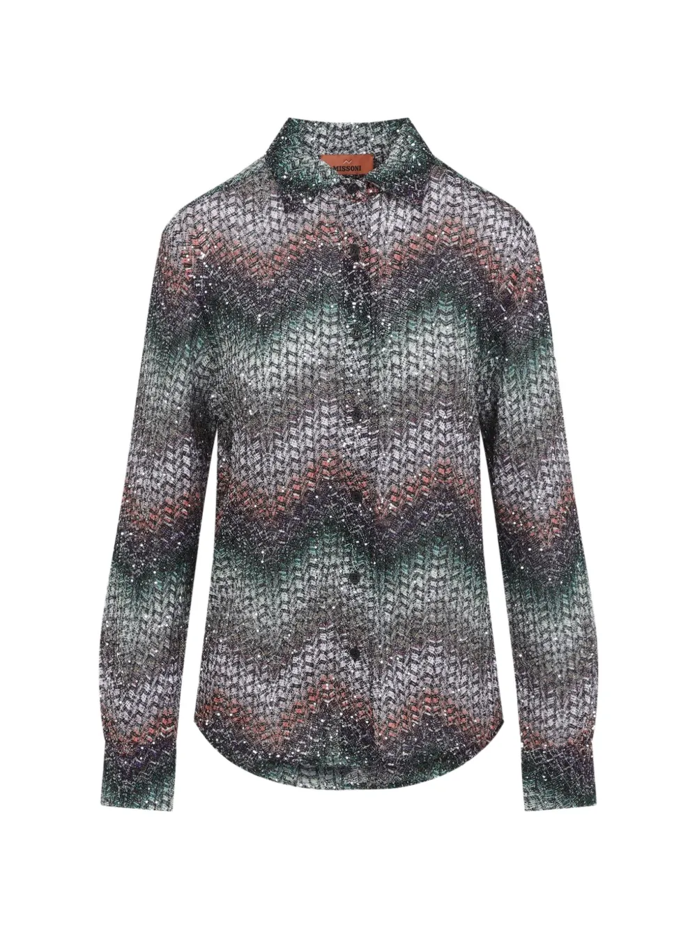 Missoni sequin shirt - Verde