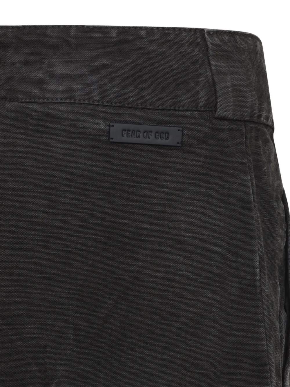 Fear Of God Jeans met logopatch Zwart