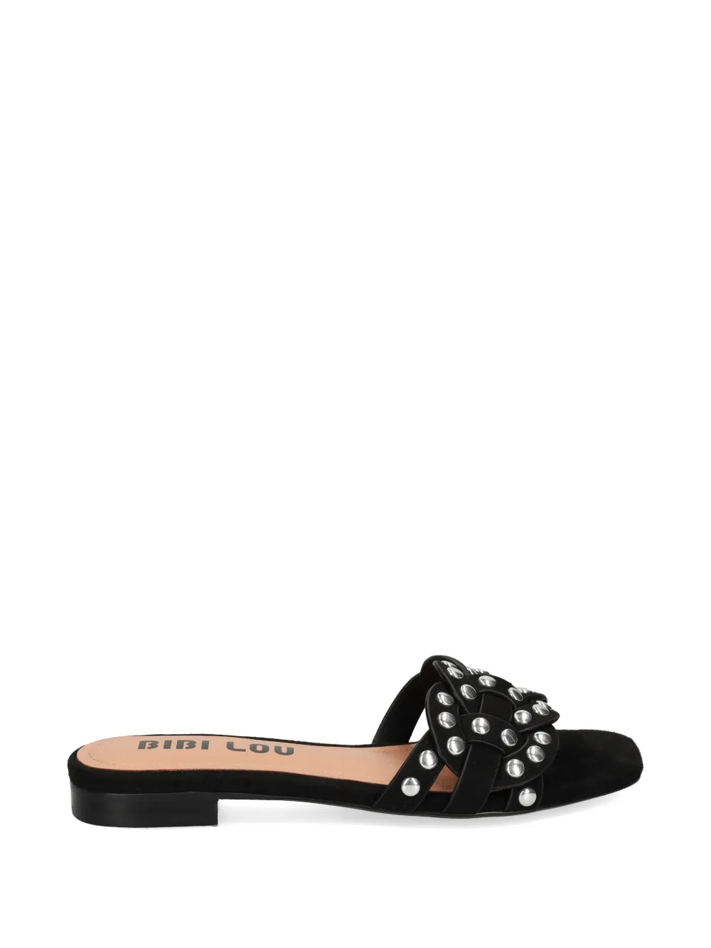 Bibi Lou studded braided sandals Zwart