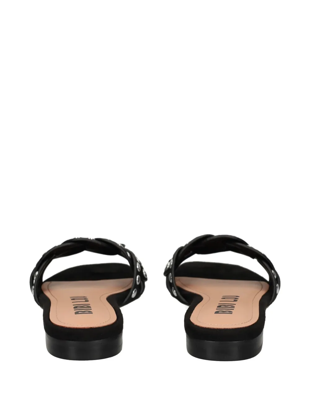 Bibi Lou studded braided sandals Zwart