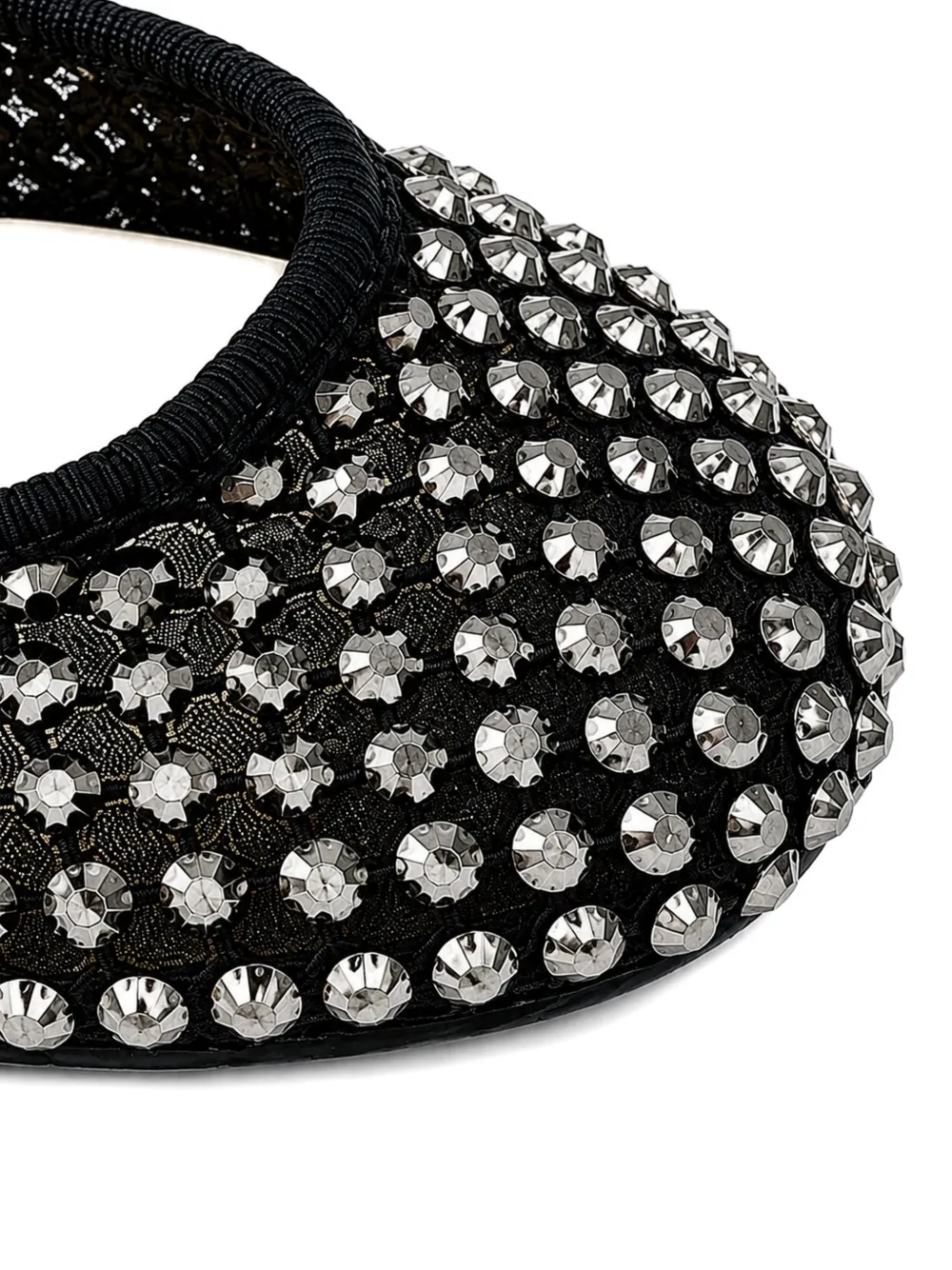 Florens rhinestone-embellished ballet flats Zwart