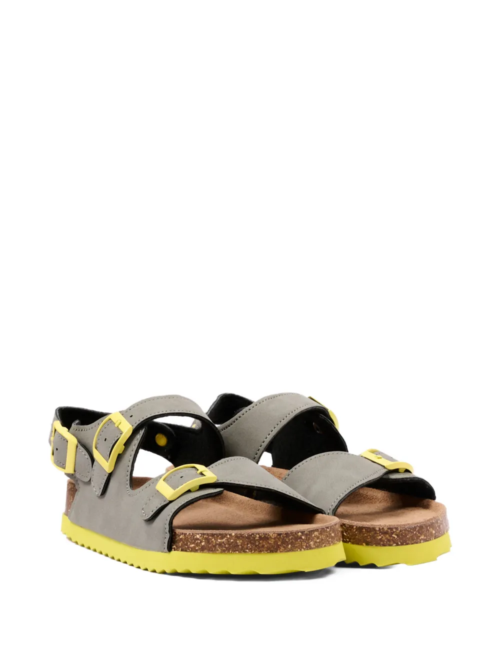 Colors Of California Sandali con fibbia - Grigio