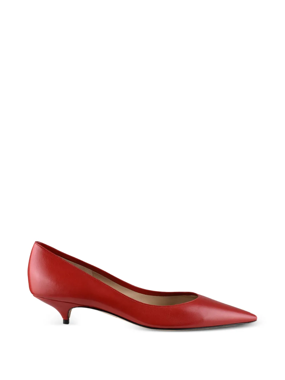 The Row Liisa leather pumps - Rot