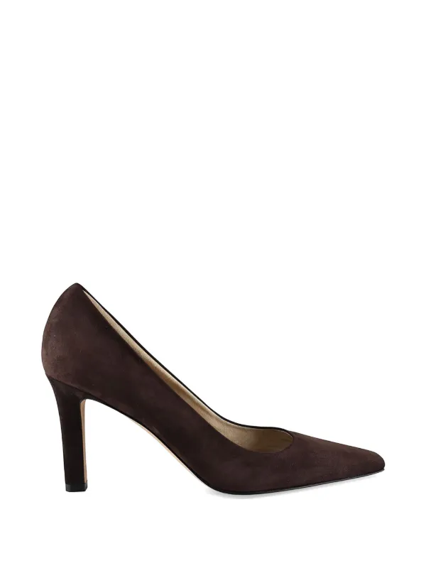 The Row Carla 80 Pumps in Brown