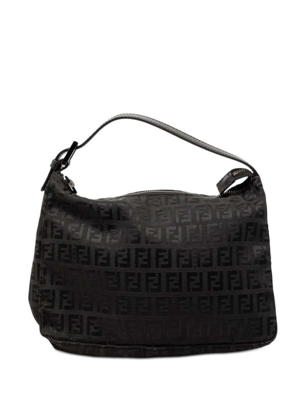 Fendi Pre-Owned 2000-2010 Zucchino Canvas handbag - Nero