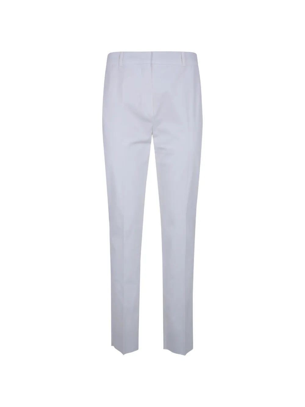 Max Mara pressed-crease trousers - Bianco