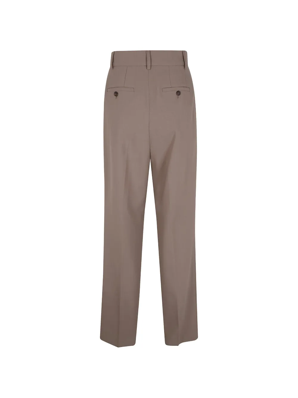 The Frankie Shop Bea geplooide pantalon Beige