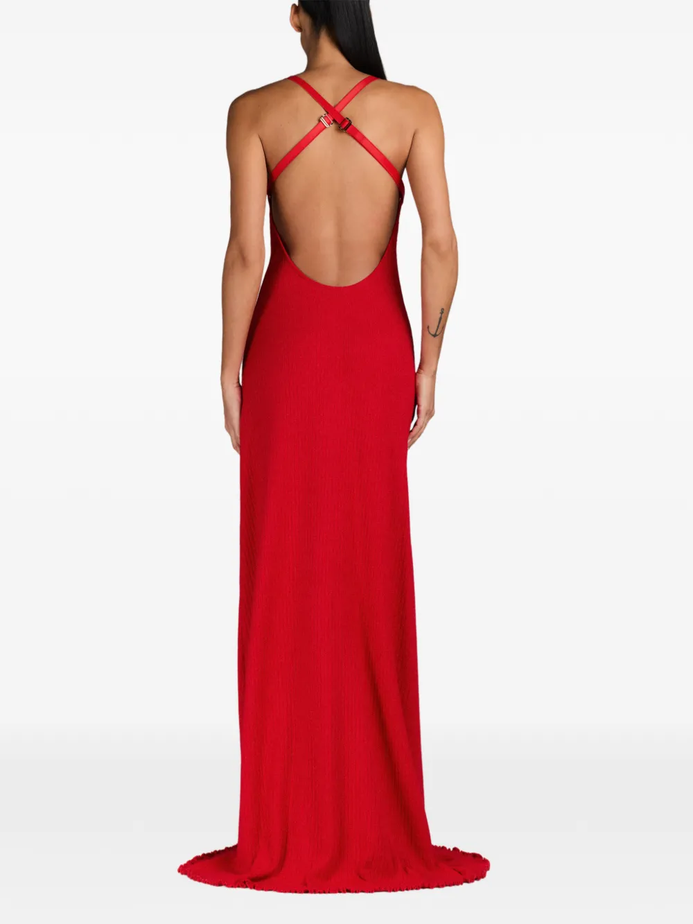  Mark-off Vestido Largo Beverly - Rojo 