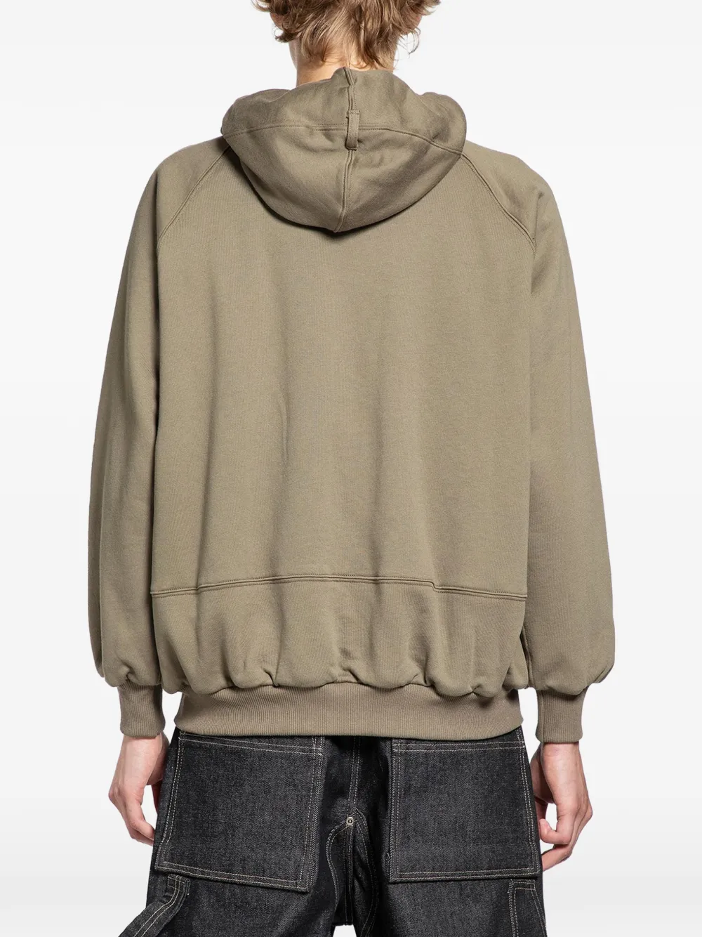 BRYAN JIMENÈZ zip-up Hoodie | Green | FARFETCH AU