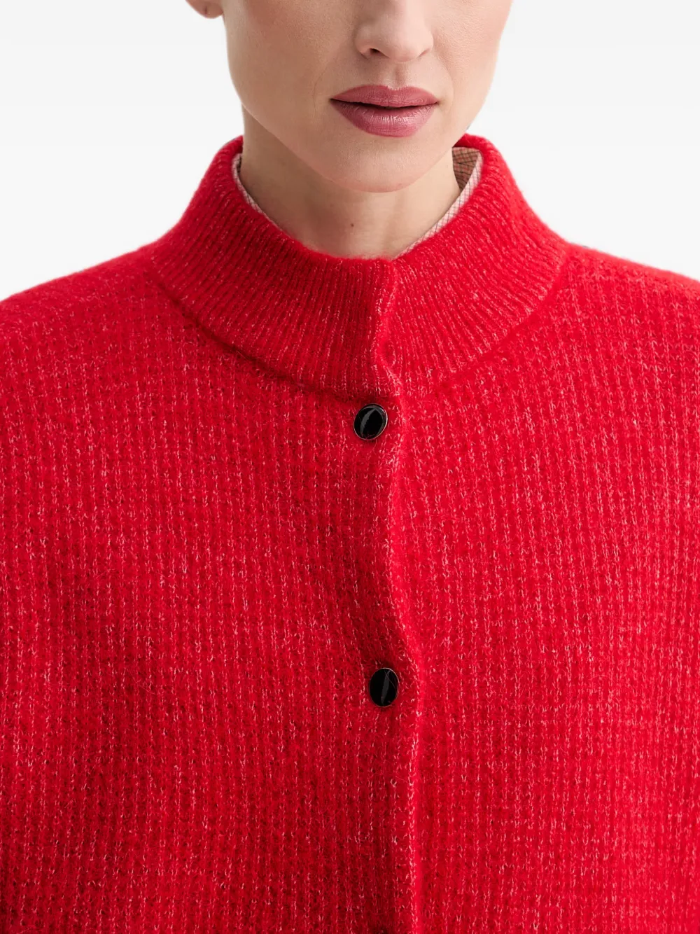 Gestuz AlphaGZ ruimvallend vest Rood