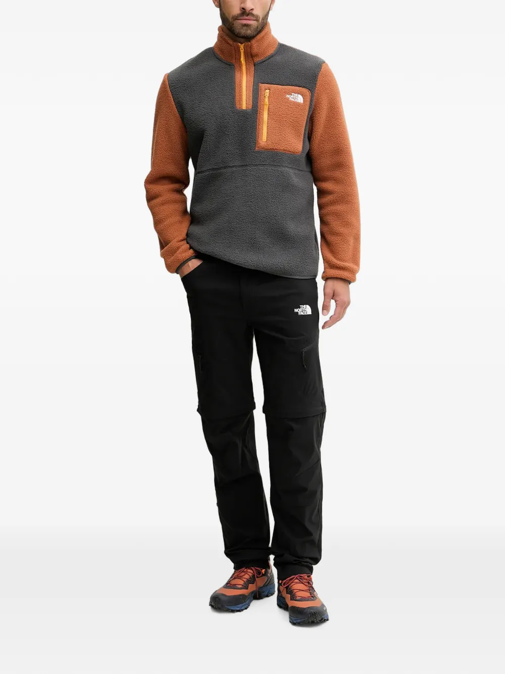 The North Face Broek met rits Zwart