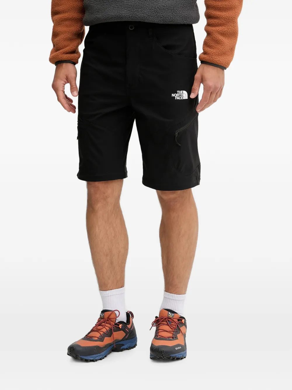 The North Face Broek met rits Zwart