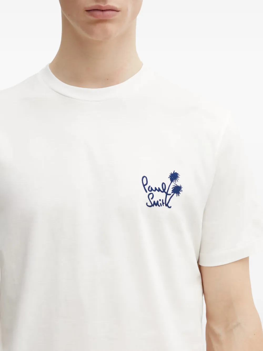 Paul Smith T-shirt met logoprint Wit