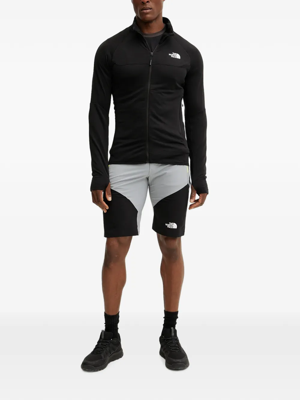 The North Face Sweater met logoprint Zwart
