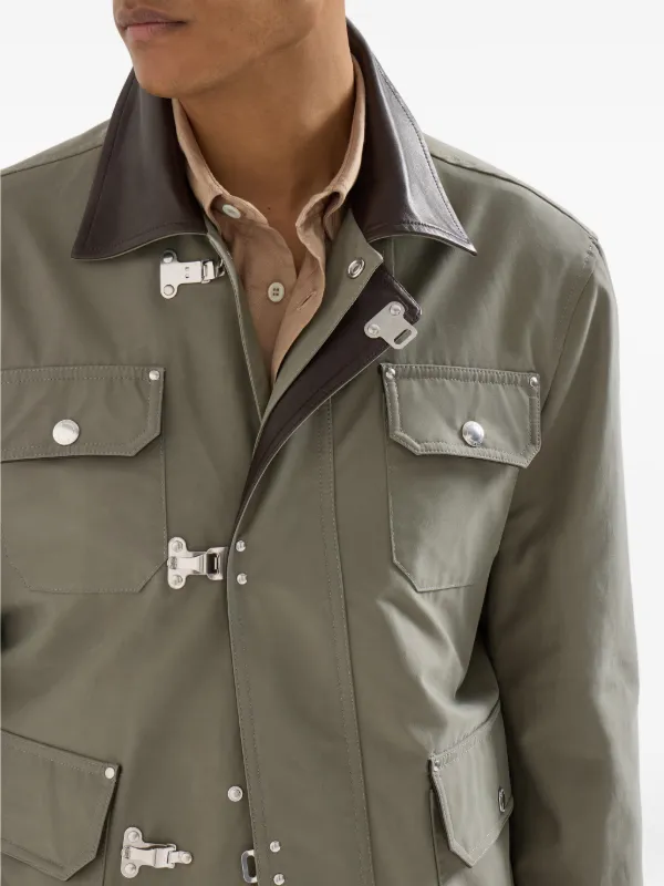 Brunello Cucinelli water-resistant Techno Cotton Gabardine