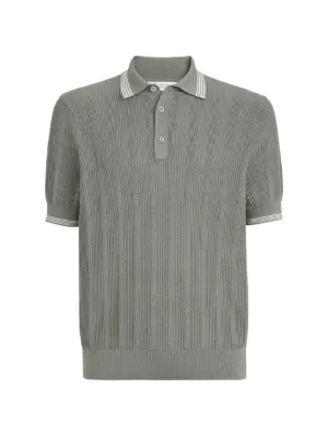 BRUNELLO CUCINELLI スリムフィット ポロシャツ メンズ カジュアルTシャツ＆ポロシャツ | Brunello Cucinelli