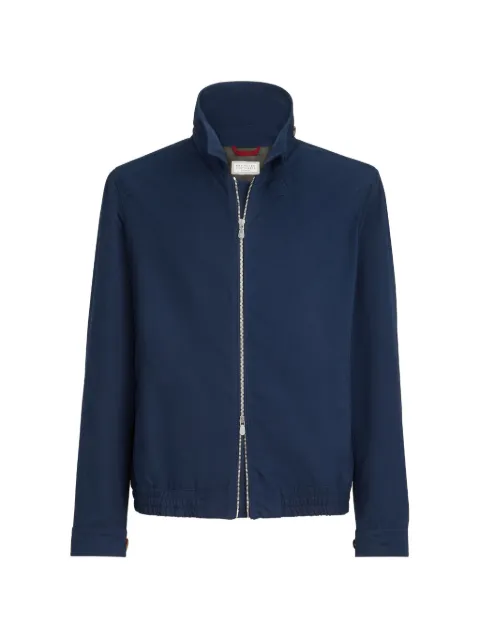 Brunello Cucinelli  water-resistant microfiber outerwear jacket