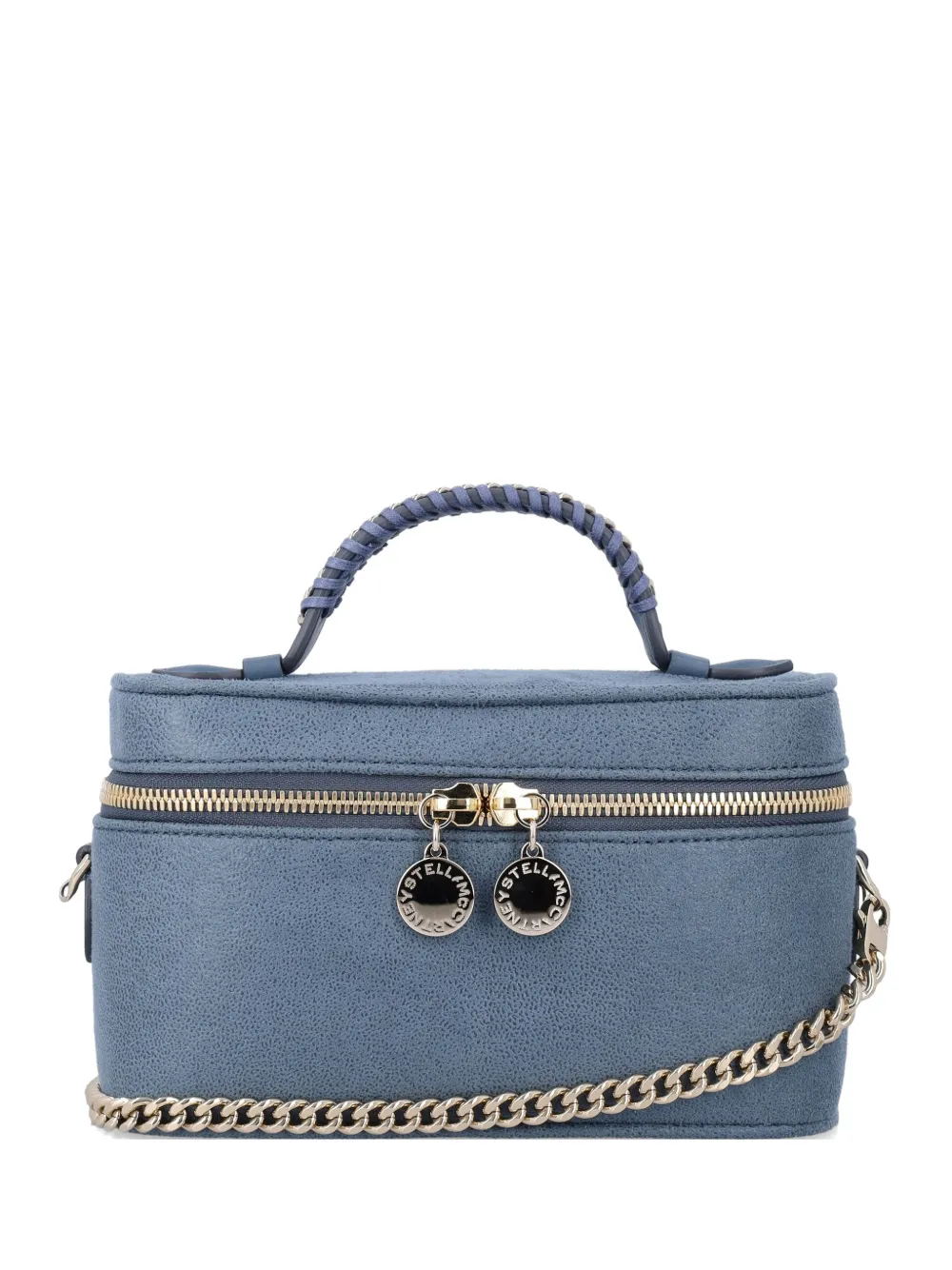 Stella McCartney Falabella chain-strap tote bag - Blu