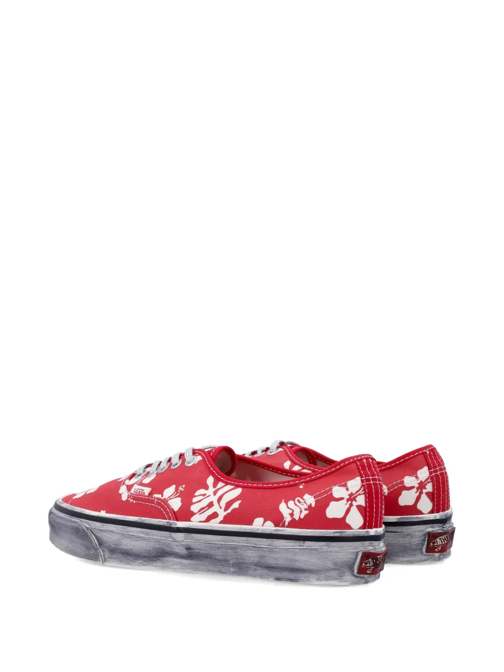 Vans Premium Authentic floral sneakers Rood