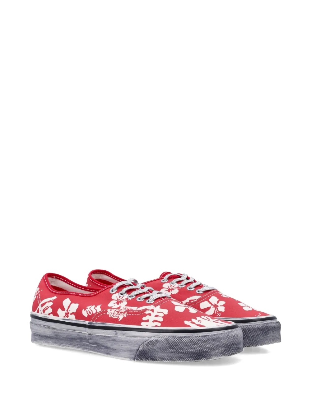 Vans Premium Authentic floral sneakers Rood