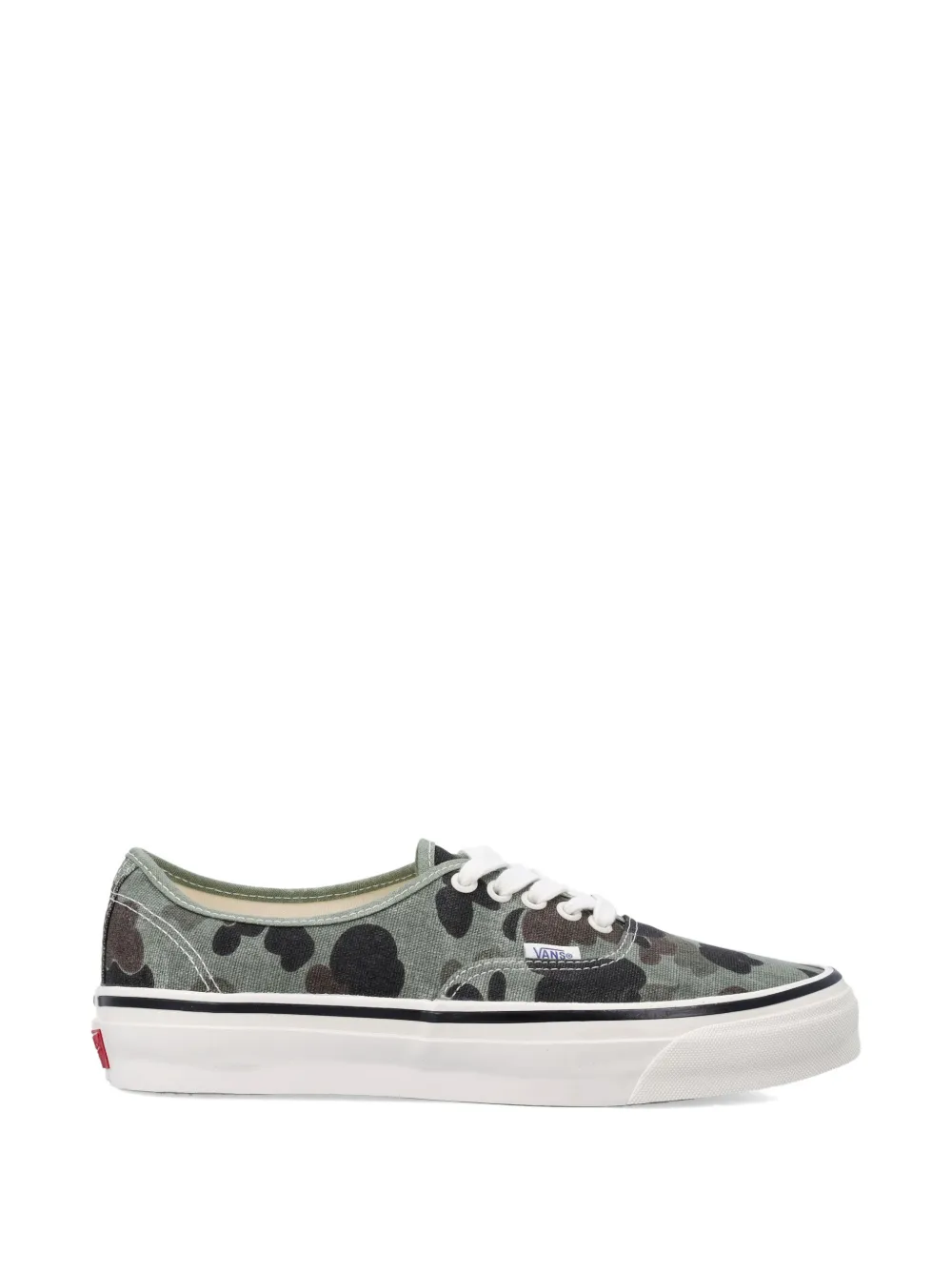 Vans Premium Authentic camouflage sneakers Groen