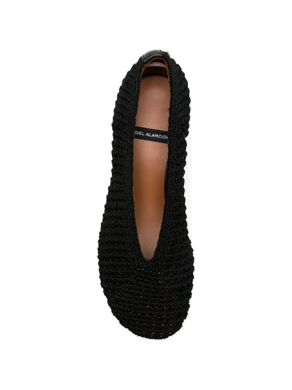 ANGEL ALARCON Ester pumps met ronde neus Zwart