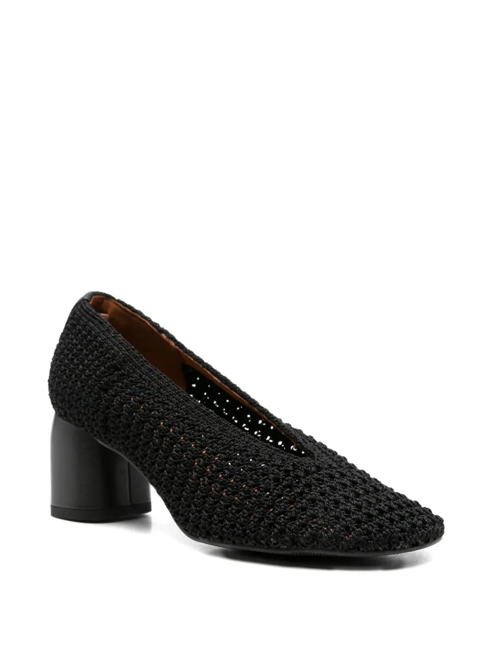 ANGEL ALARCON Ester pumps met ronde neus Zwart