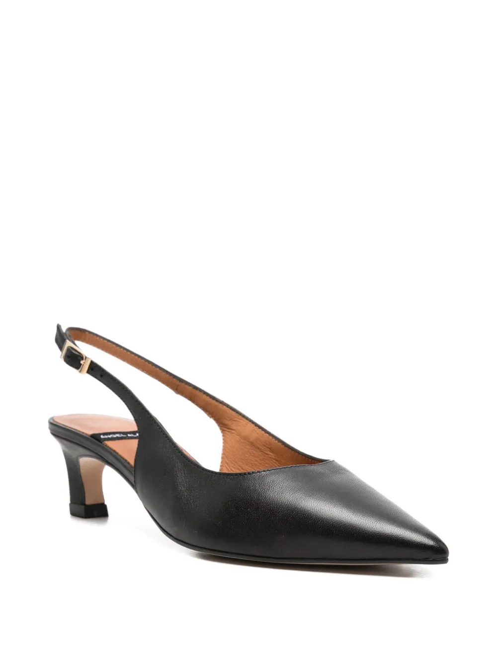 ANGEL ALARCON Suzanne pumps met puntige neus Zwart