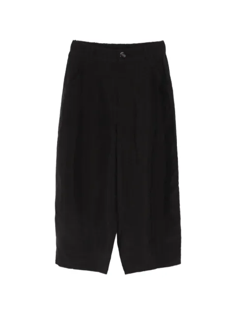 SOH button-fastening palazzo pants