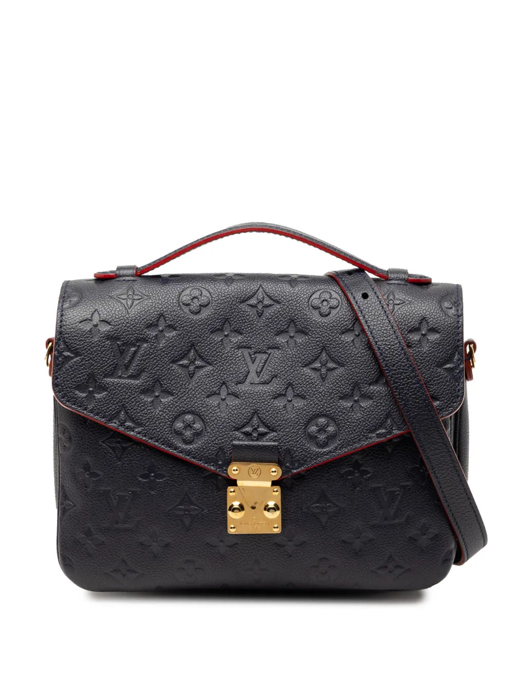 Louis Vuitton Pre-Owned 2018 Monogram Empreinte Pochette Metis satchel - Blu