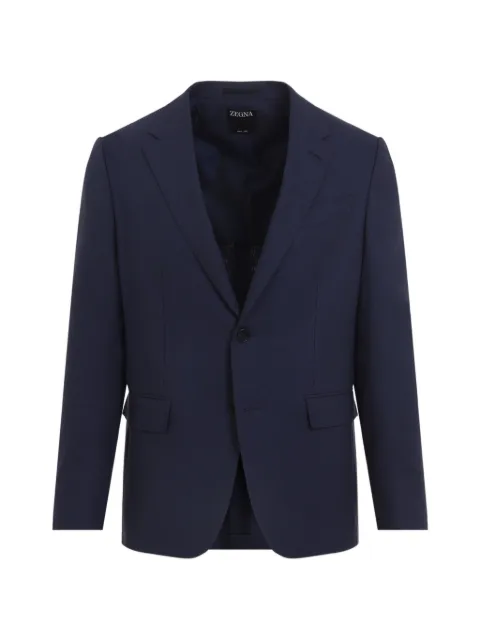 Zegna flap-pocket linen blazer