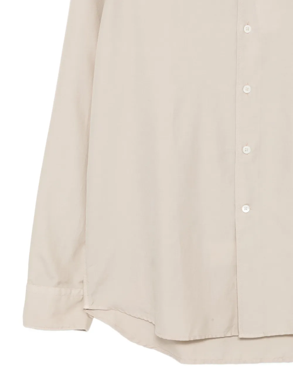 Canali Linnen overhemd Beige