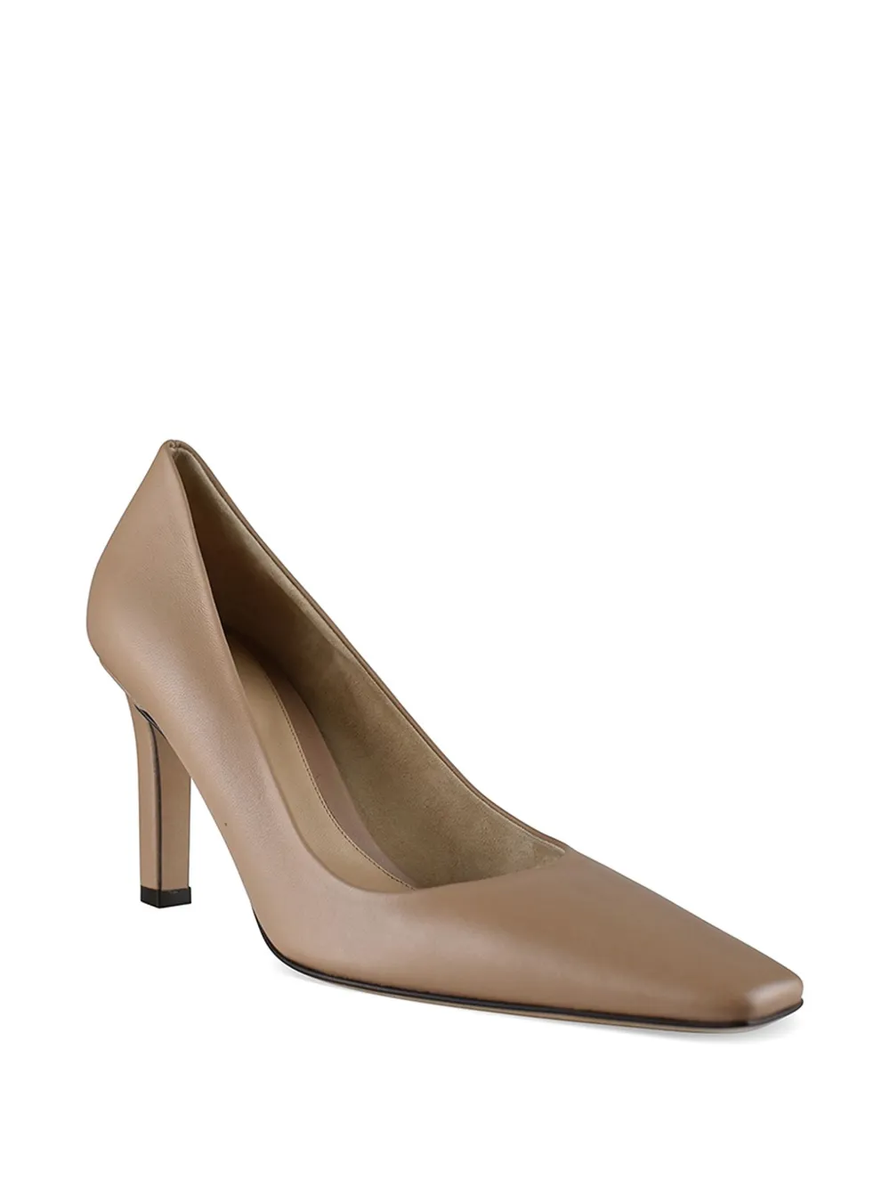 The Row Carla pumps met vierkante neus Beige