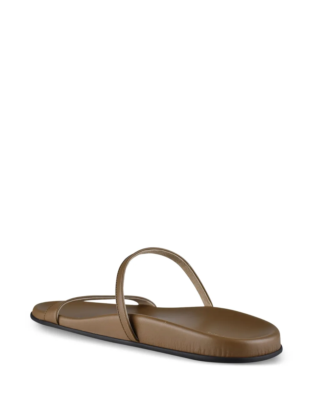 The Row Leren sandalen met bandjes Bruin